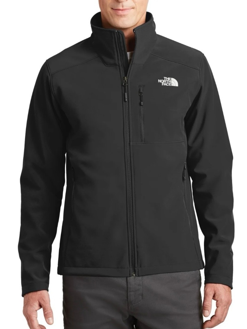 The North Face Men's Black Performance Softshell Jacket size M